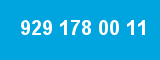 929 178 00 11